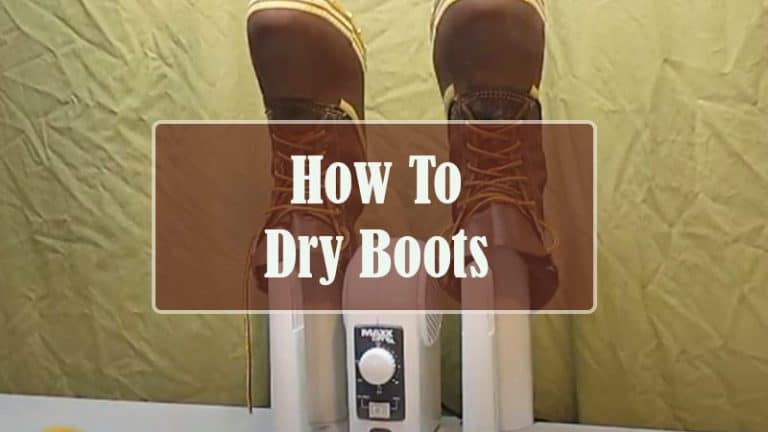 How To Dry Wet Boots Fast!